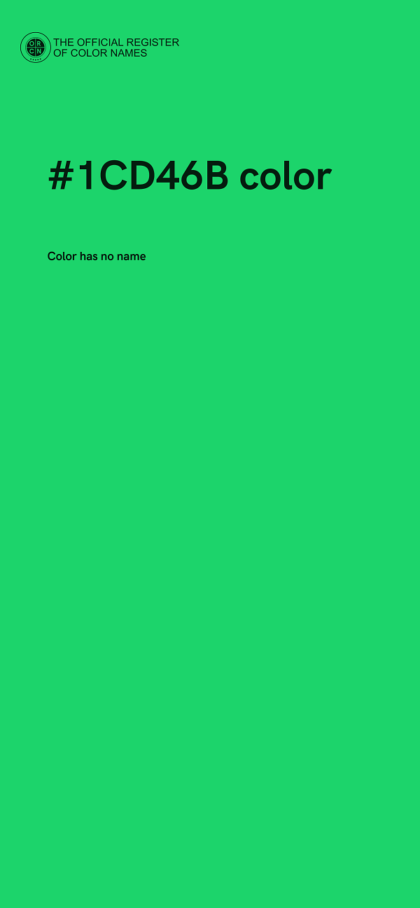 #1CD46B color image