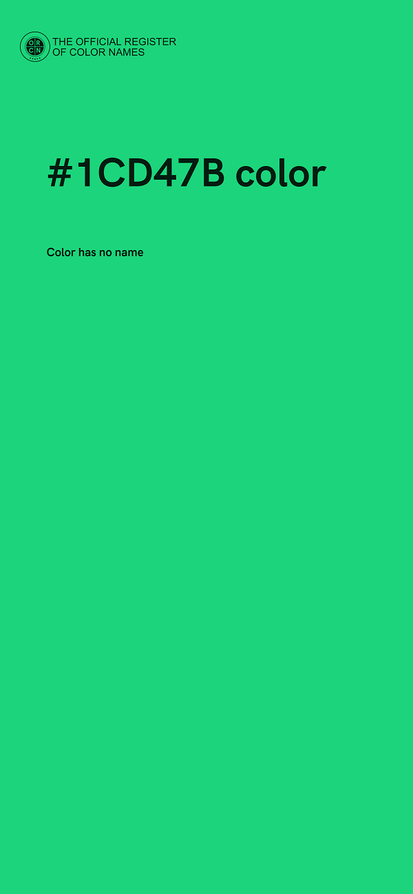 #1CD47B color image