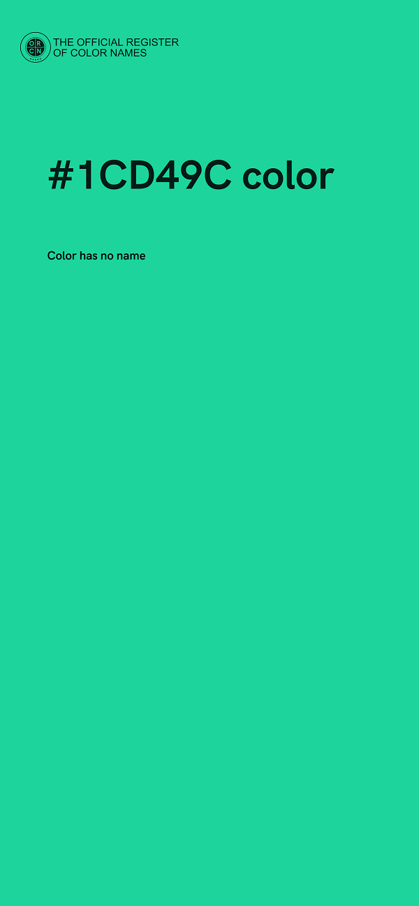 #1CD49C color image