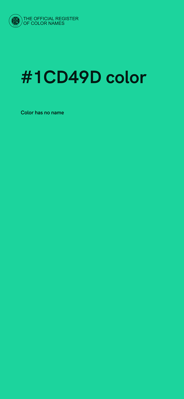 #1CD49D color image
