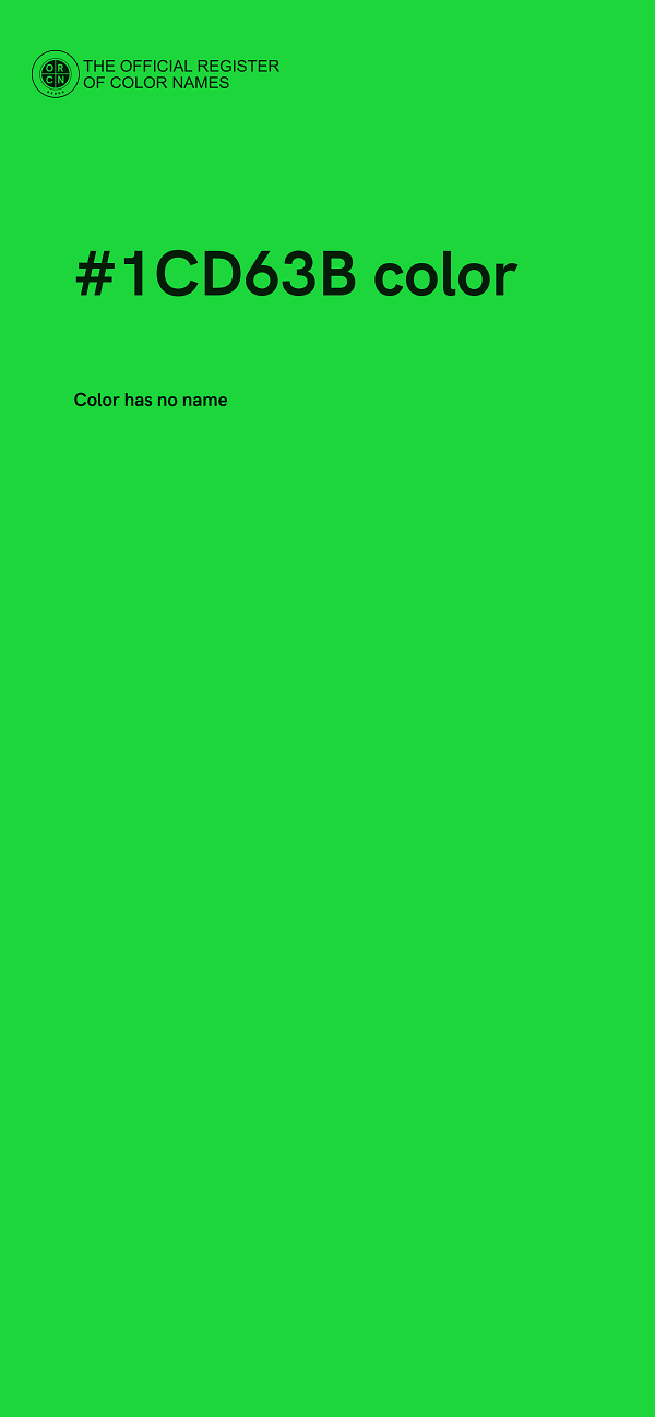 #1CD63B color image