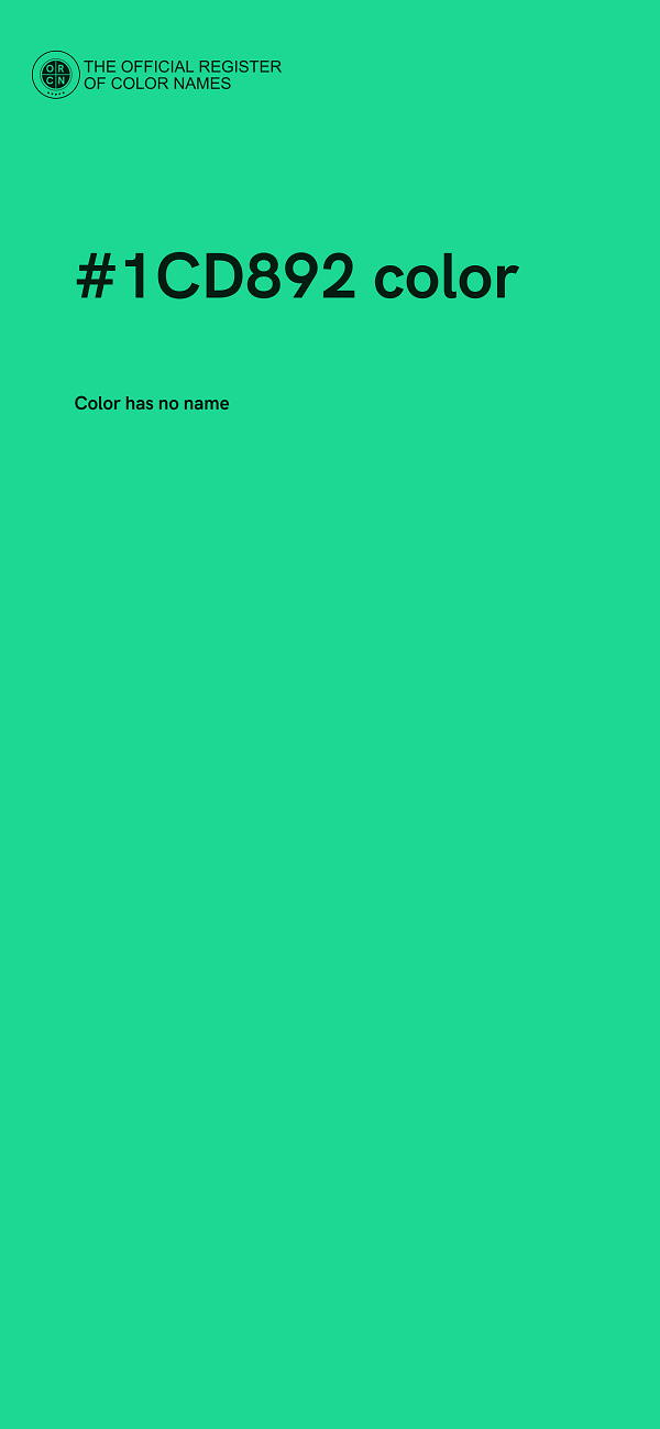 #1CD892 color image