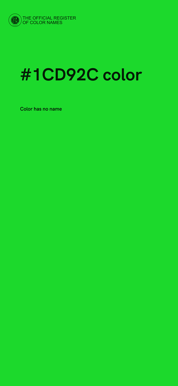 #1CD92C color image