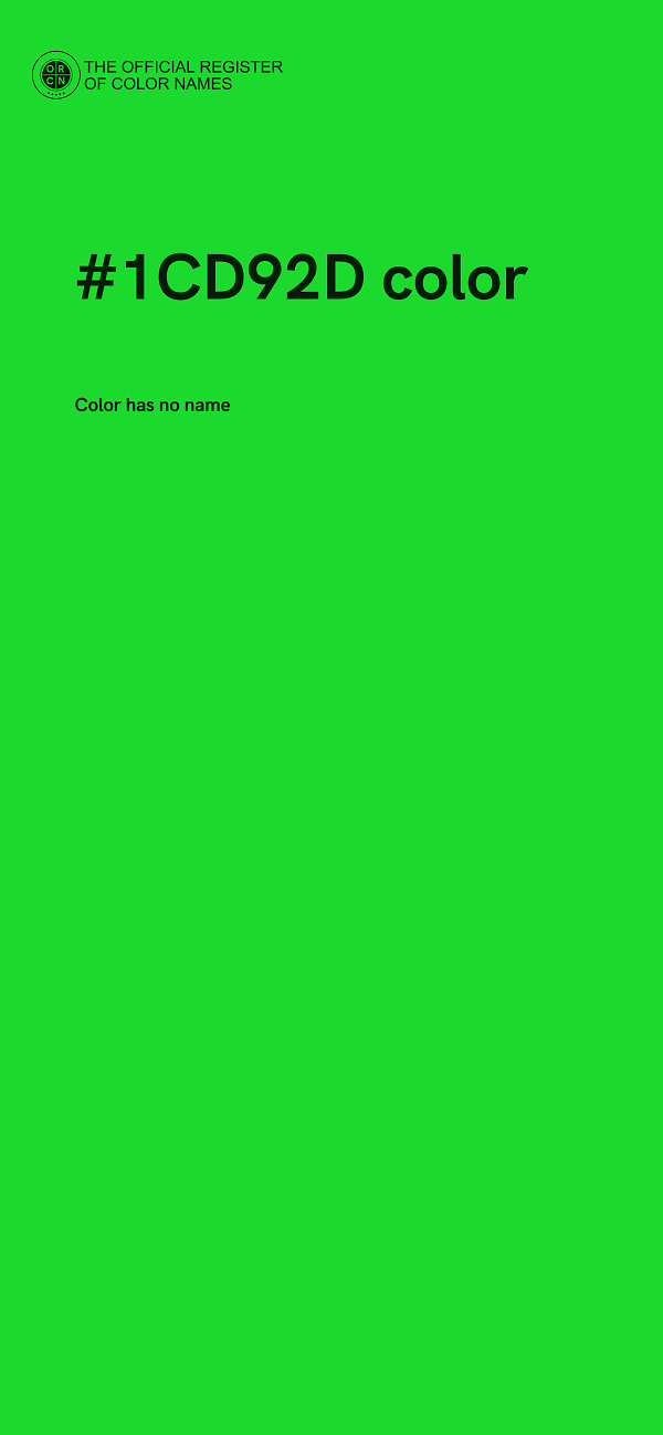#1CD92D color image