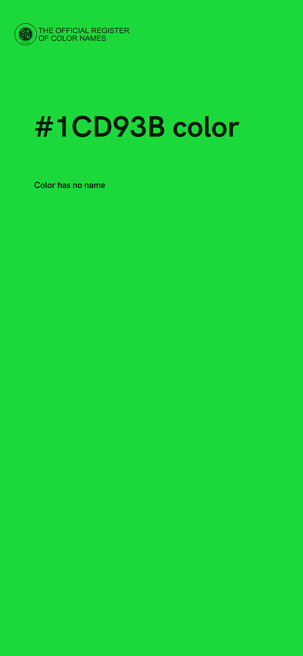 #1CD93B color image
