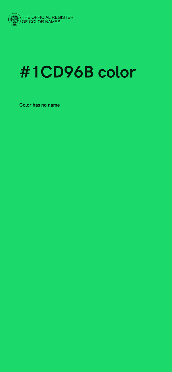 #1CD96B color image