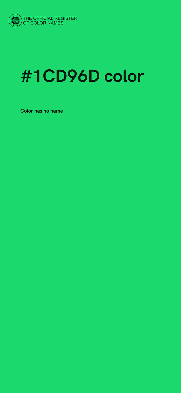 #1CD96D color image
