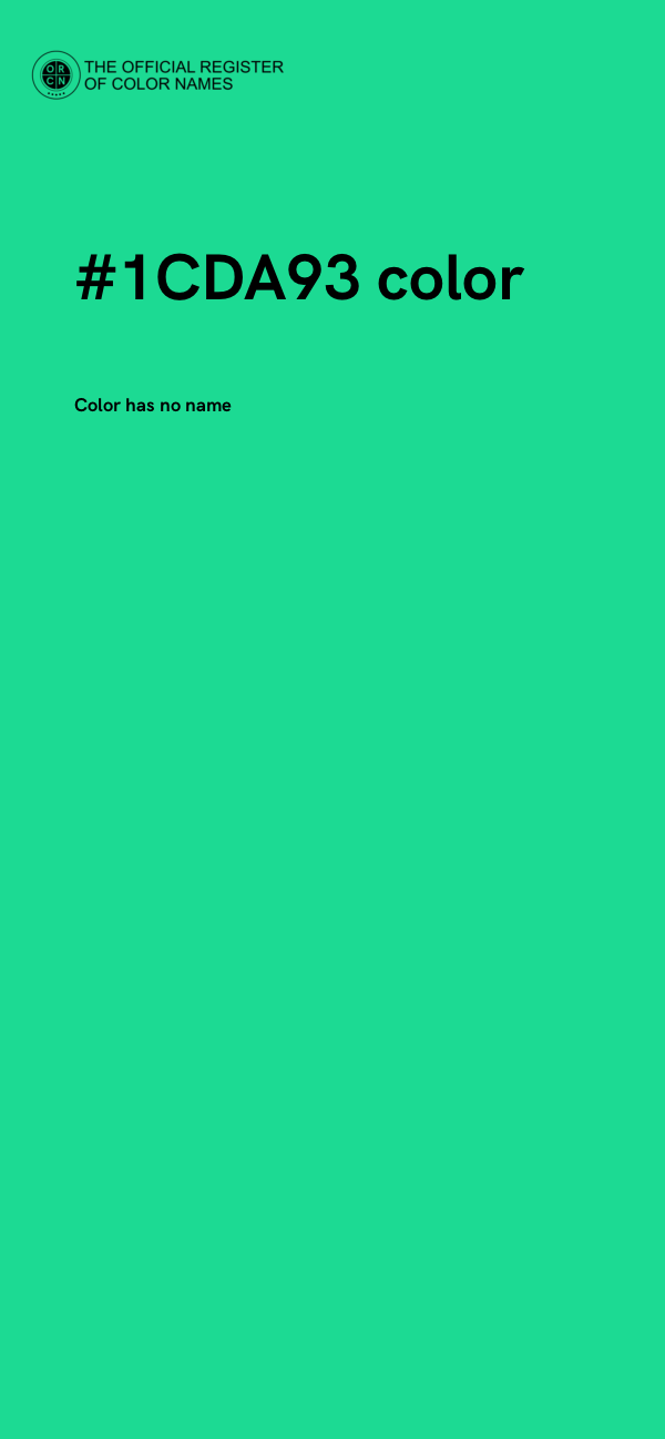 #1CDA93 color image
