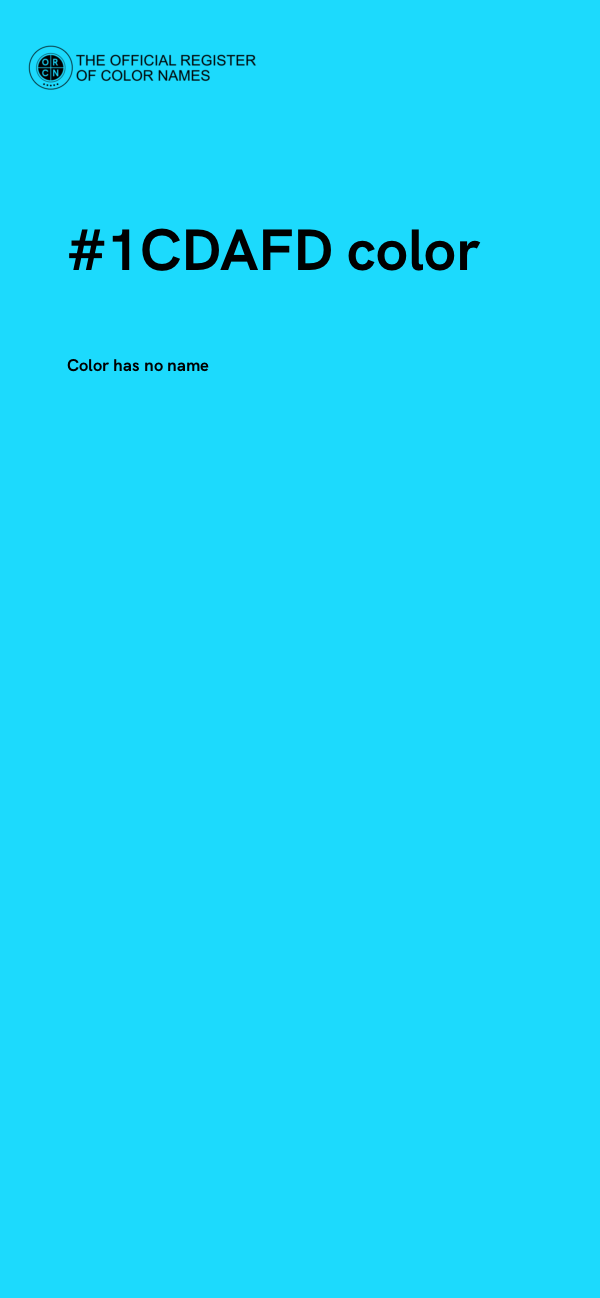 #1CDAFD color image