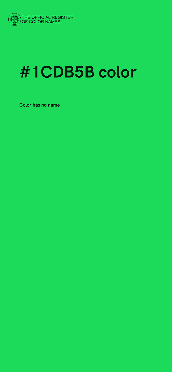 #1CDB5B color image