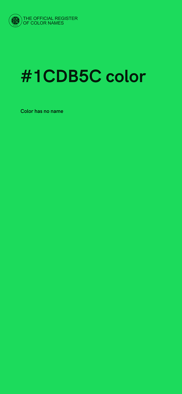 #1CDB5C color image