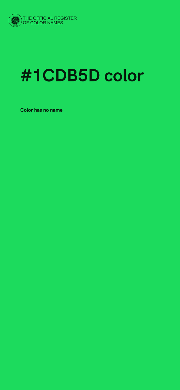 #1CDB5D color image