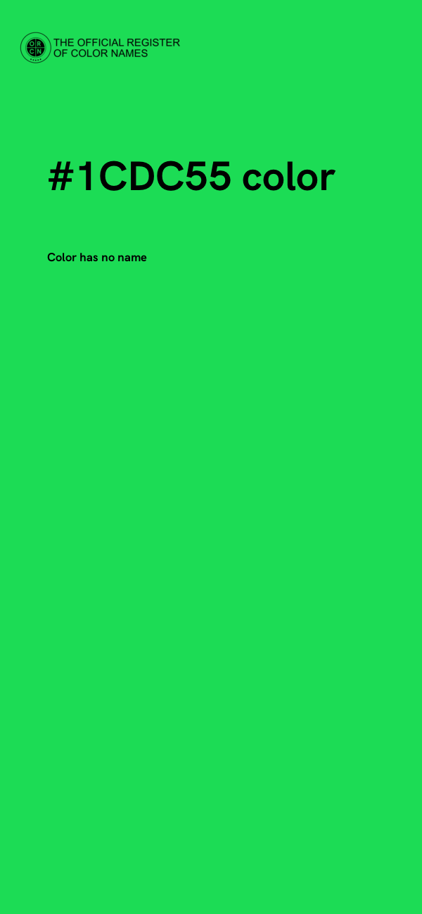 #1CDC55 color image