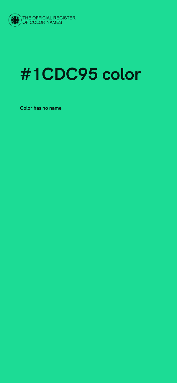 #1CDC95 color image