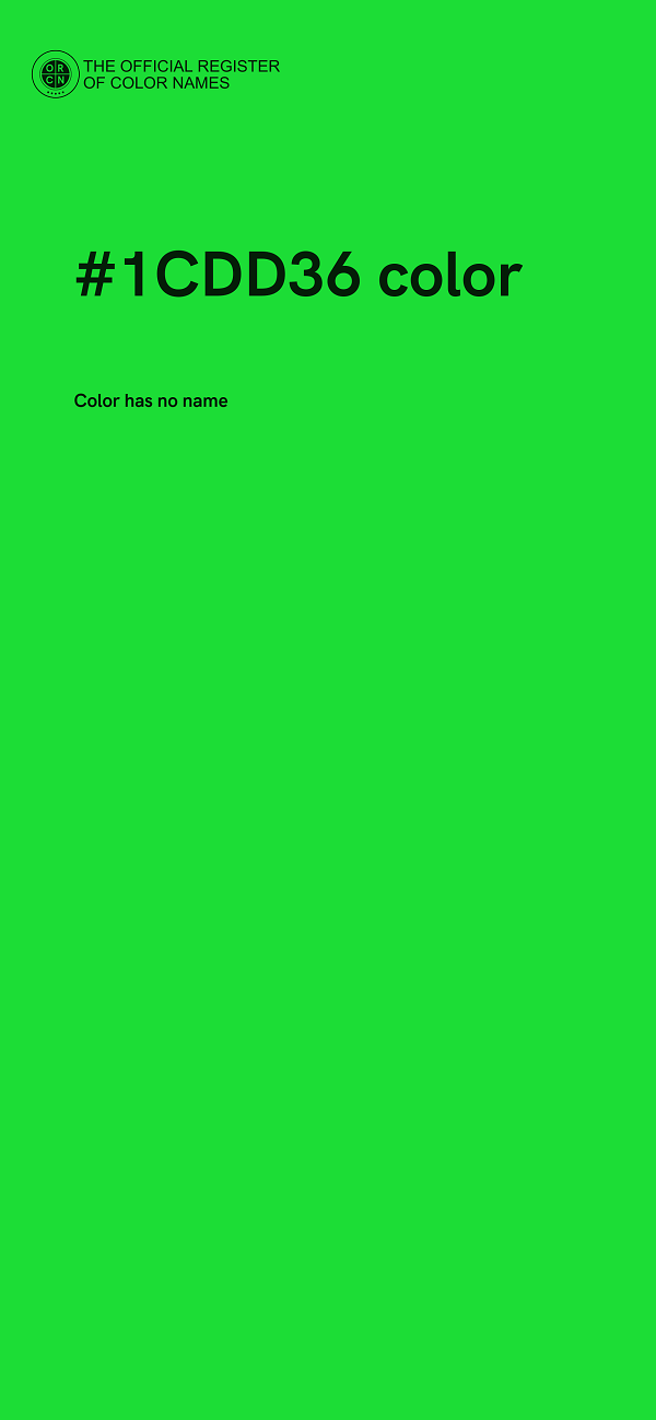 #1CDD36 color image