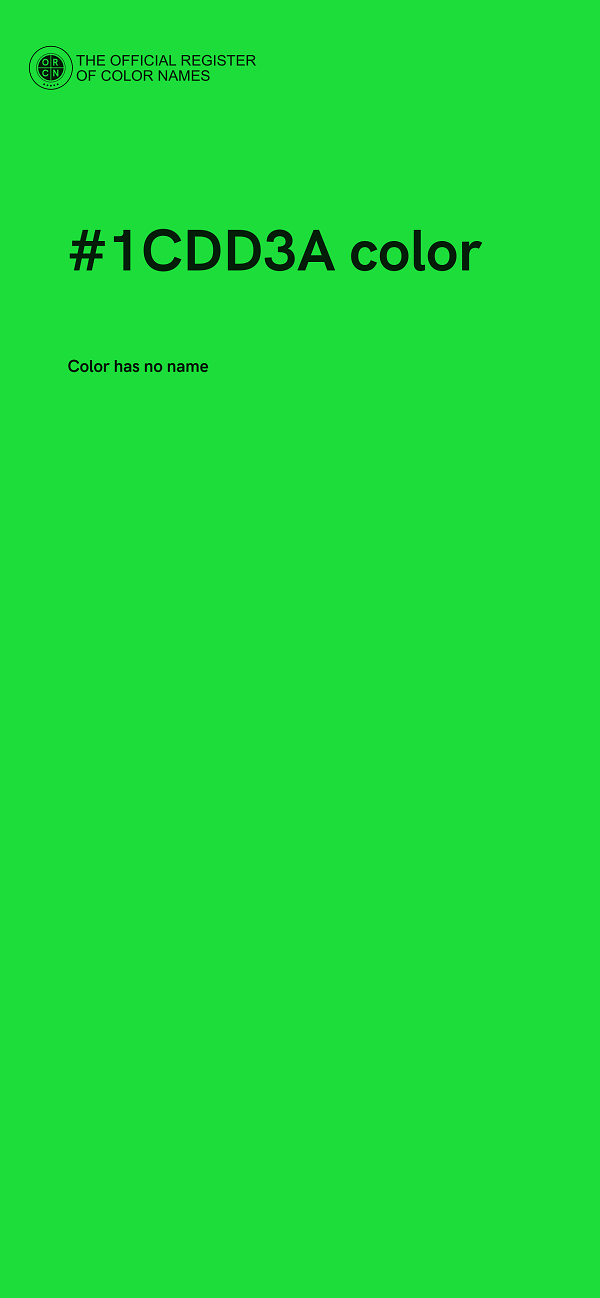 #1CDD3A color image