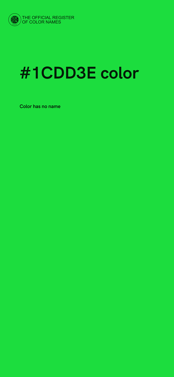 #1CDD3E color image