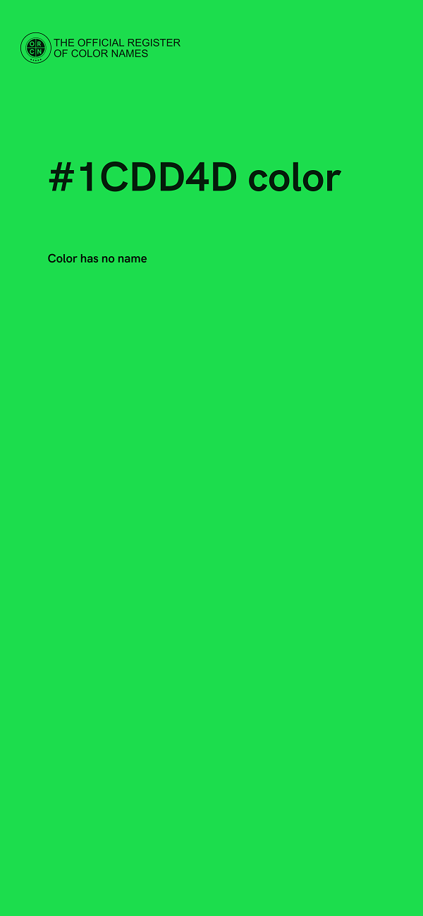 #1CDD4D color image