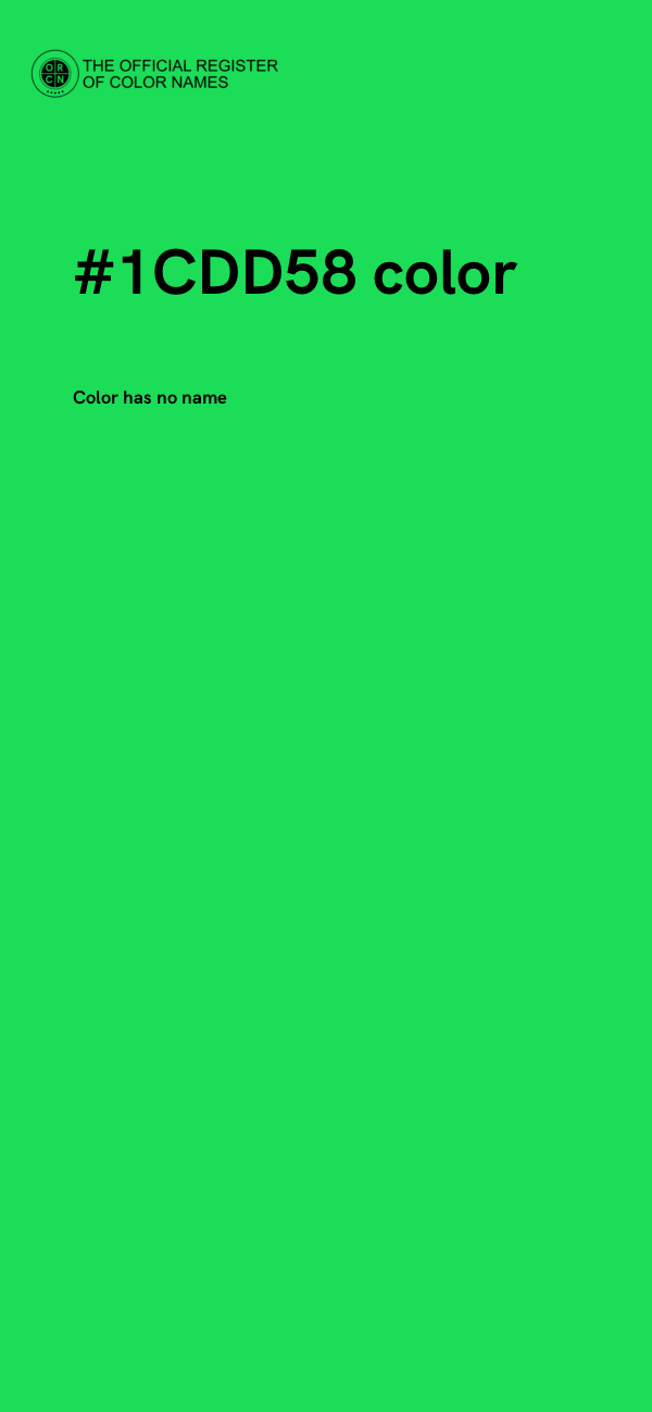 #1CDD58 color image