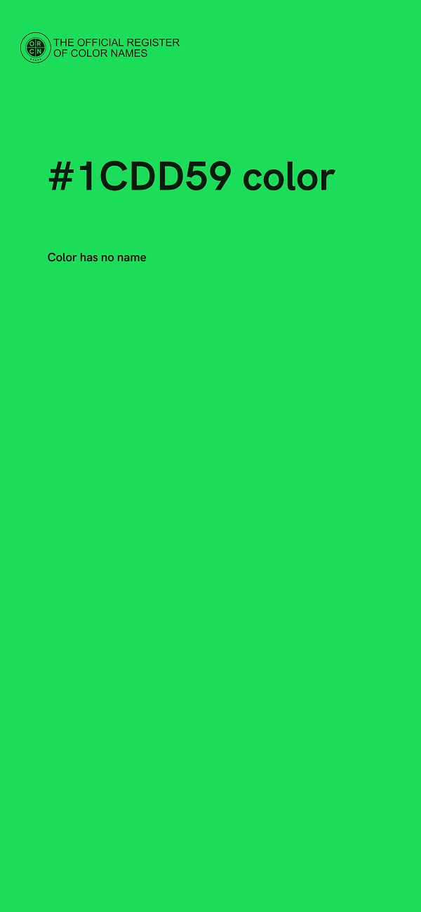 #1CDD59 color image