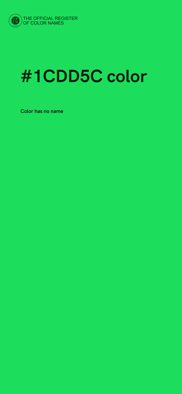 #1CDD5C color image