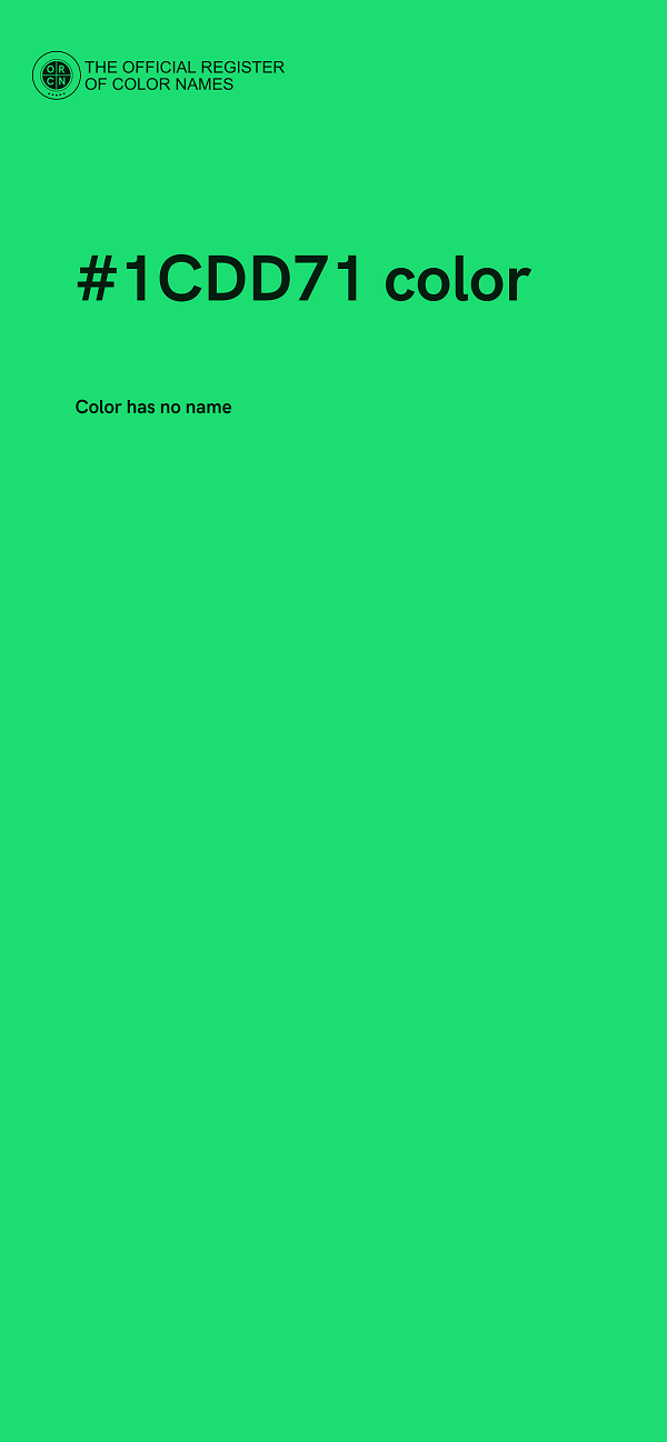 #1CDD71 color image