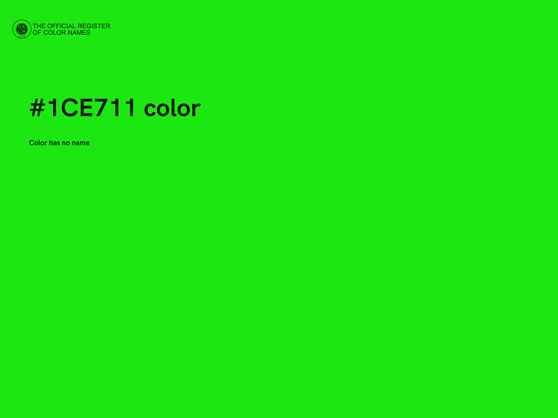 #1CE711 color image