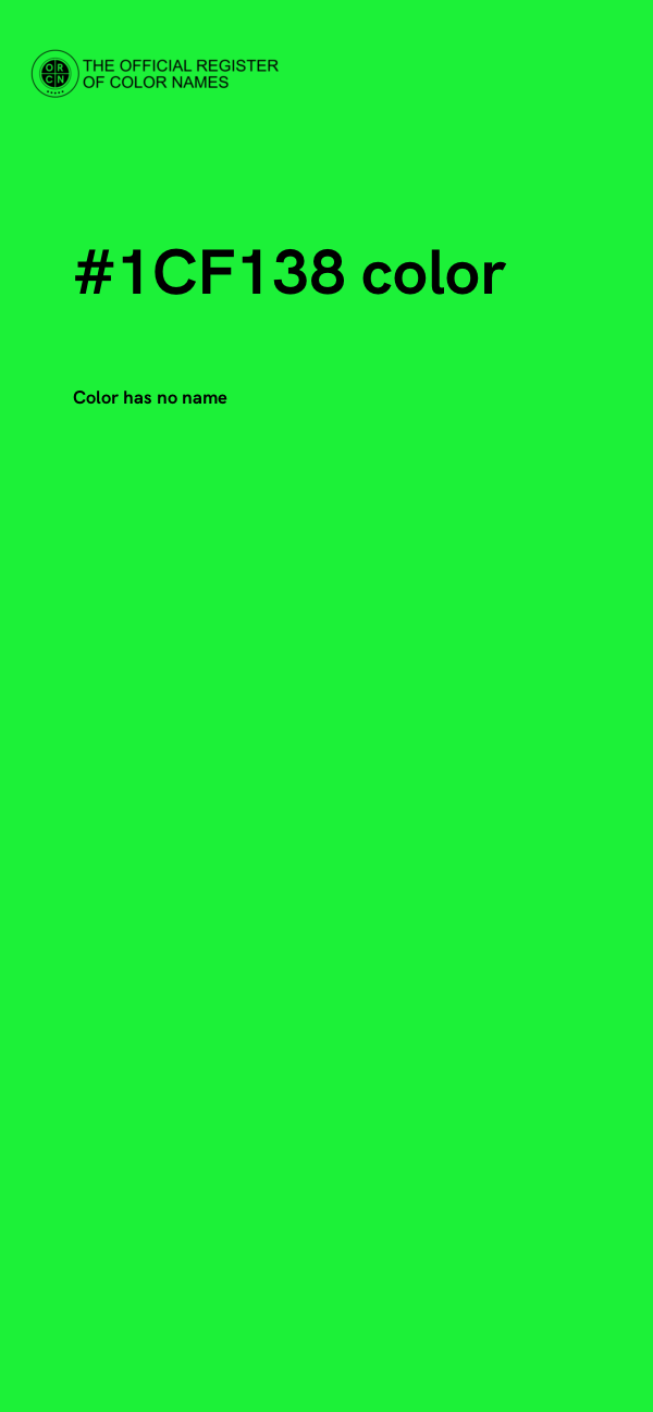 #1CF138 color image