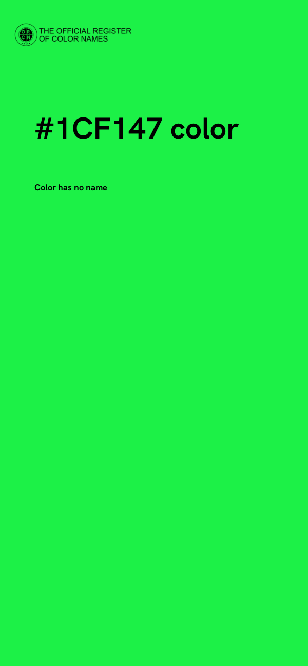 #1CF147 color image