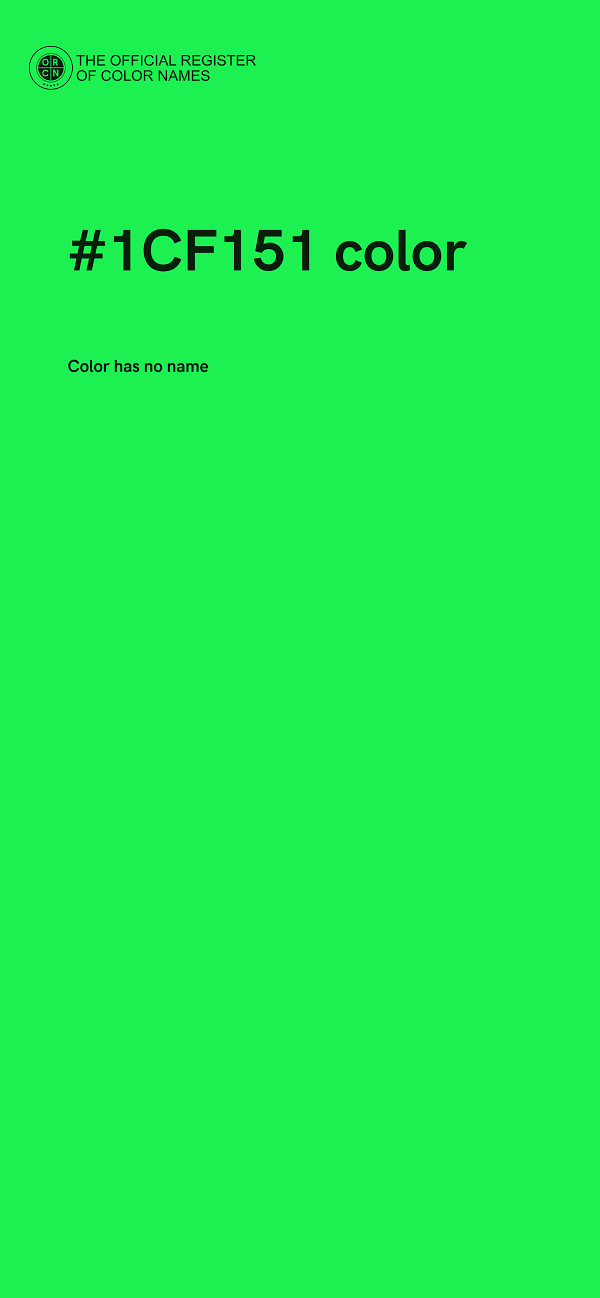 #1CF151 color image