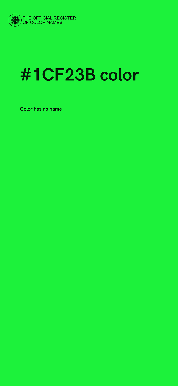 #1CF23B color image