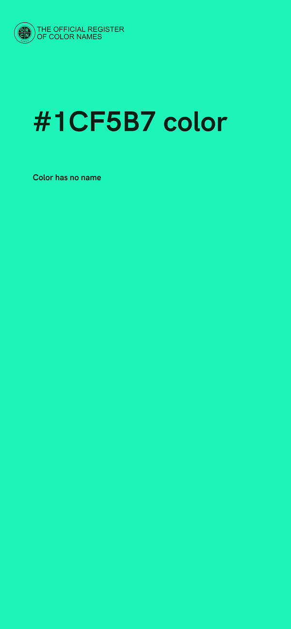 #1CF5B7 color image