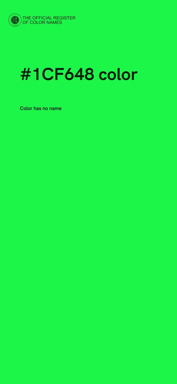 #1CF648 color image