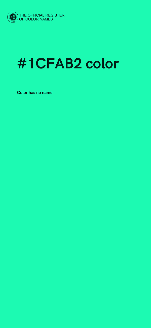 #1CFAB2 color image