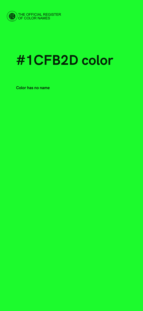 #1CFB2D color image