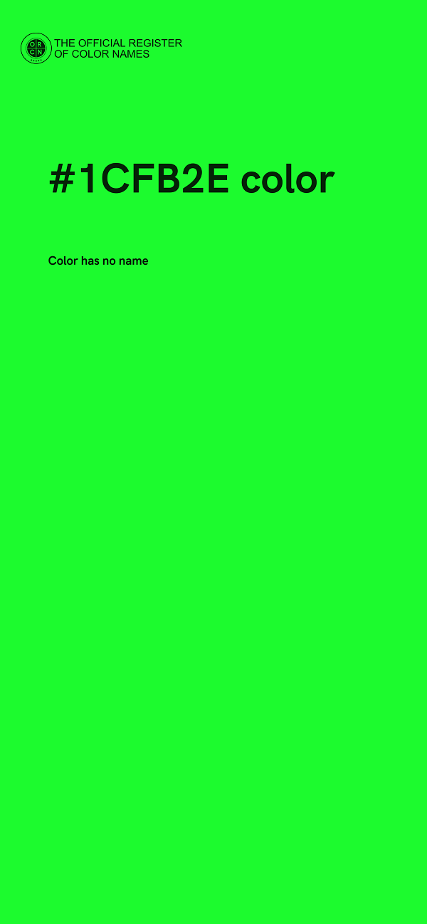 #1CFB2E color image