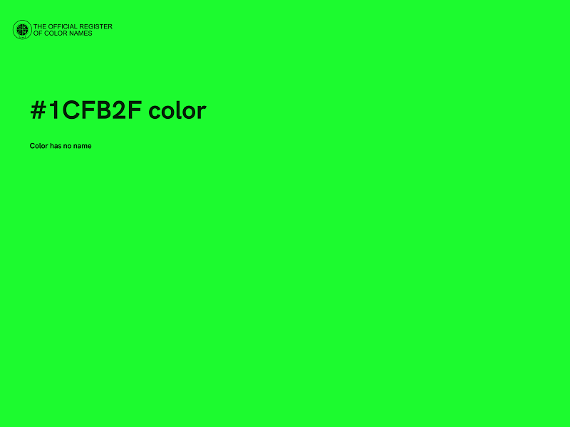 #1CFB2F color image