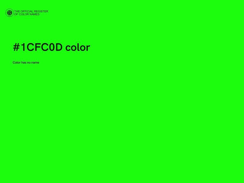 #1CFC0D color image