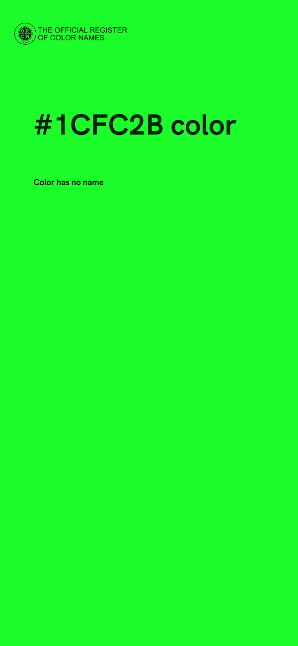 #1CFC2B color image