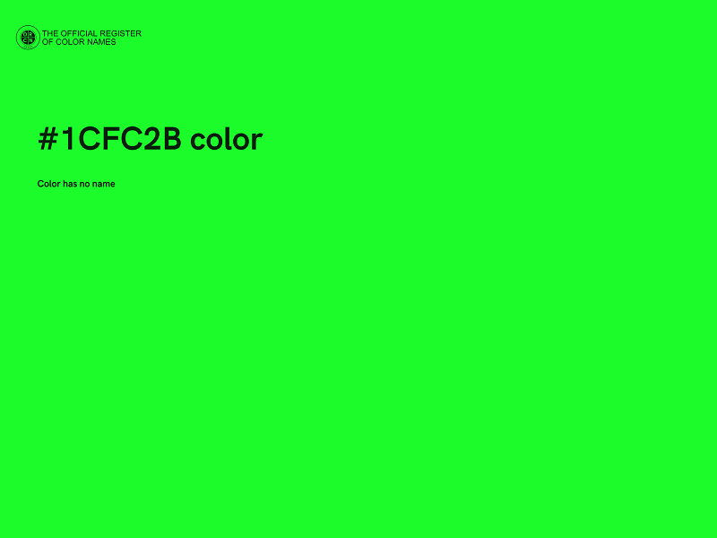 #1CFC2B color image