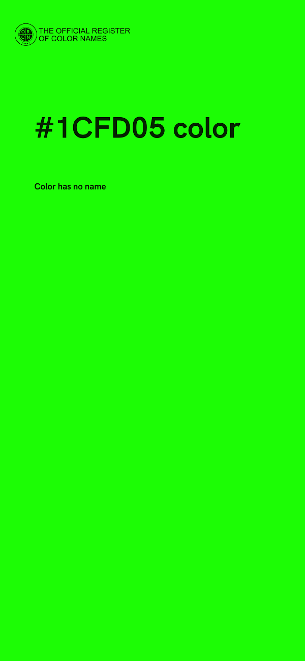 #1CFD05 color image