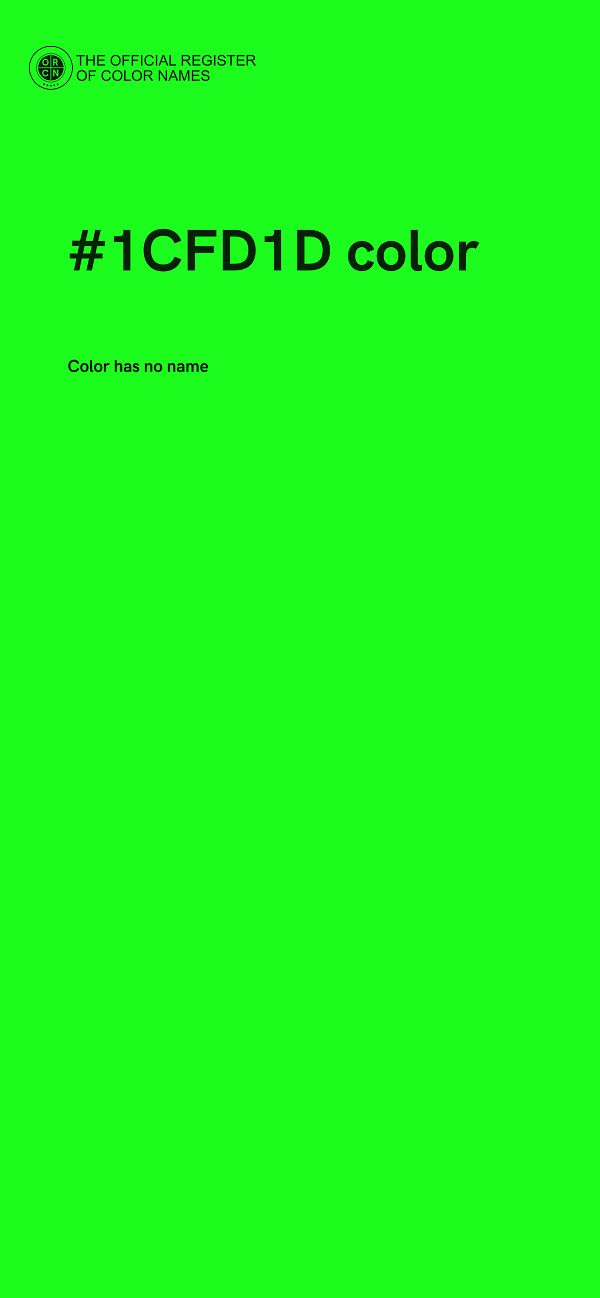 #1CFD1D color image