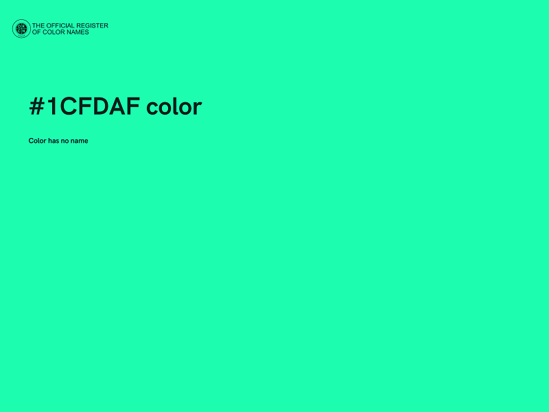 #1CFDAF color image