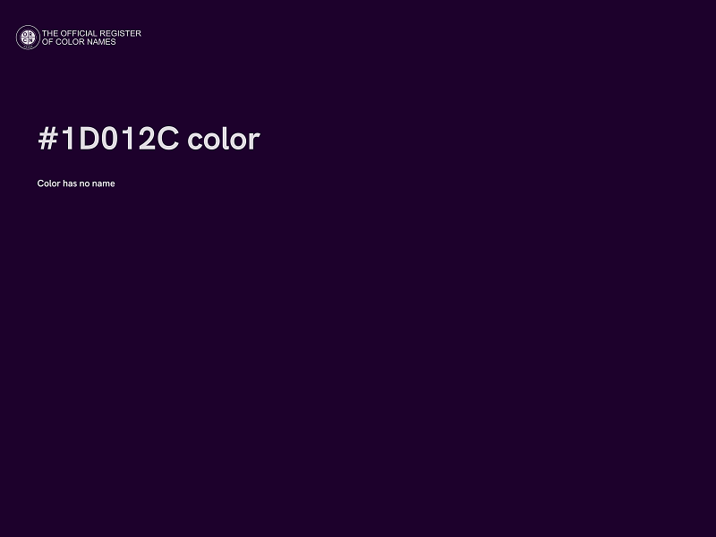 #1D012C color image