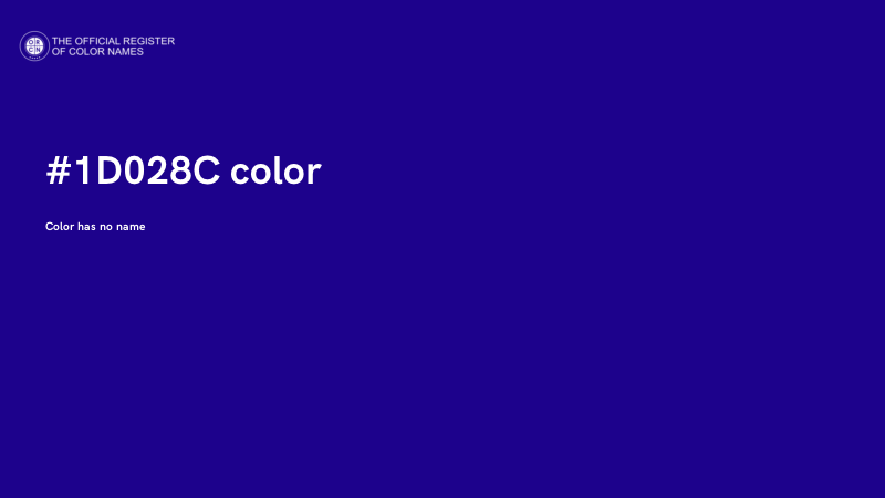 #1D028C color image