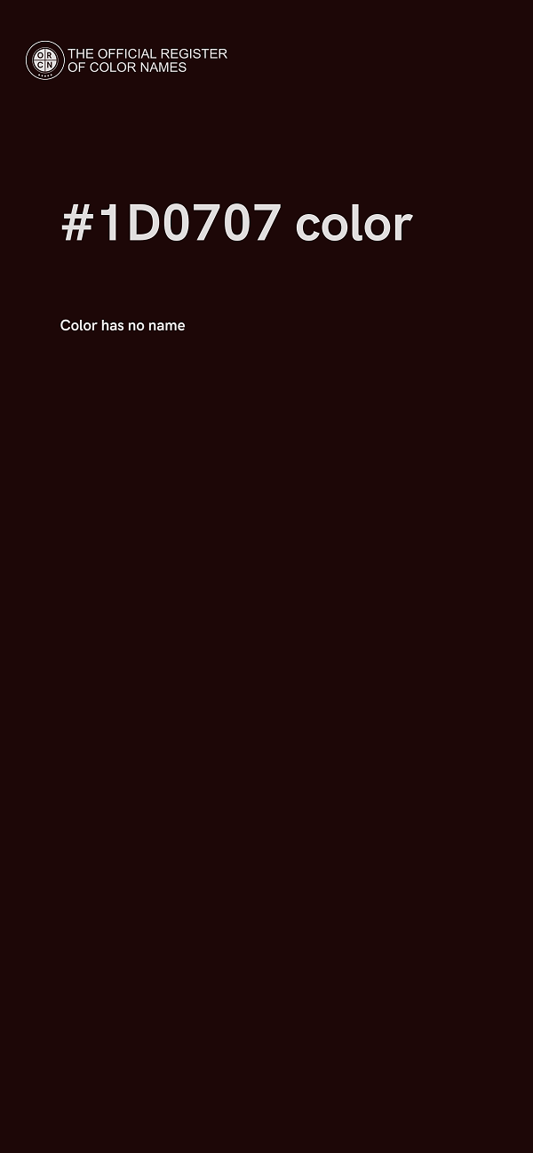 #1D0707 color image
