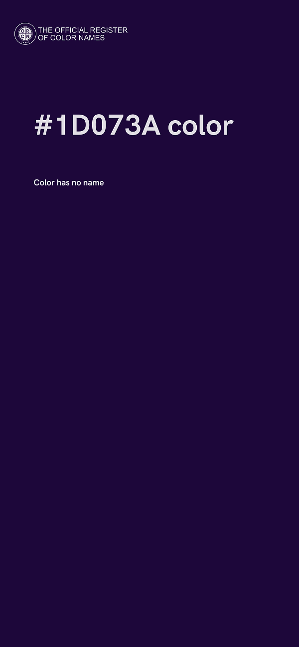#1D073A color image
