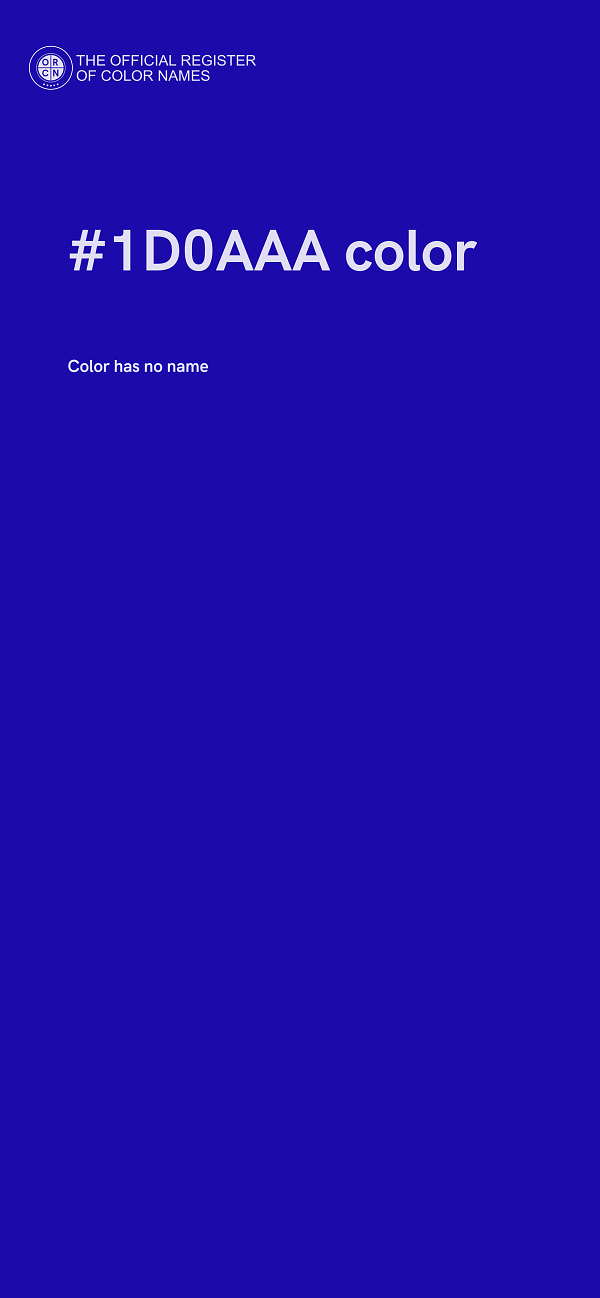 #1D0AAA color image