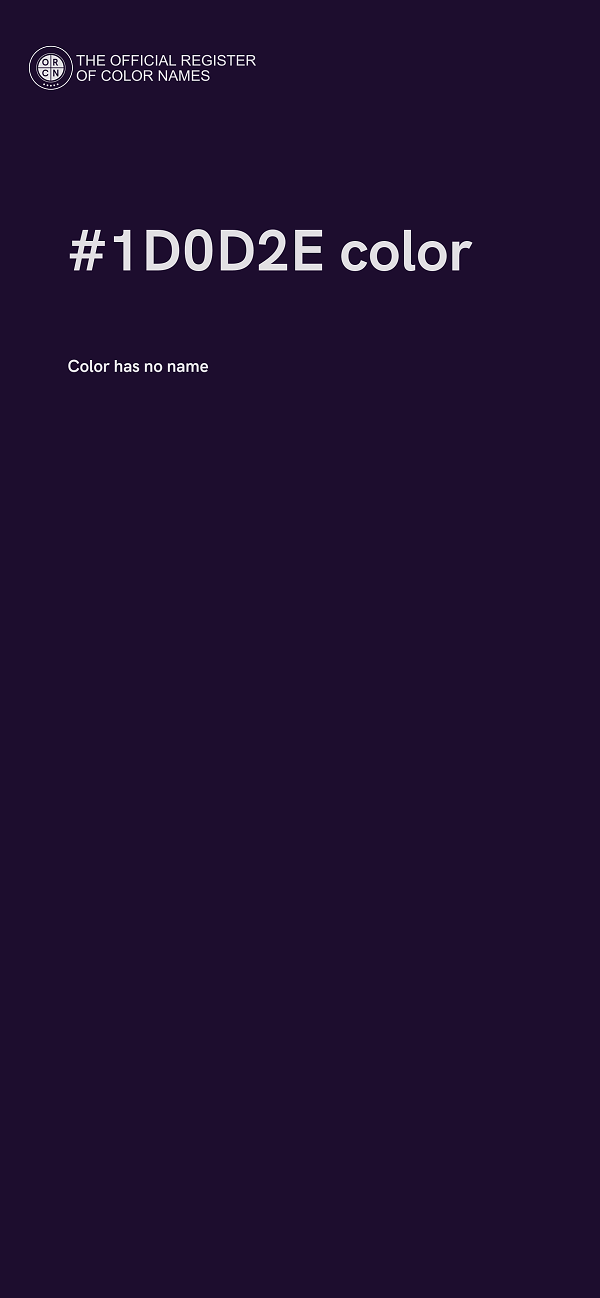 #1D0D2E color image