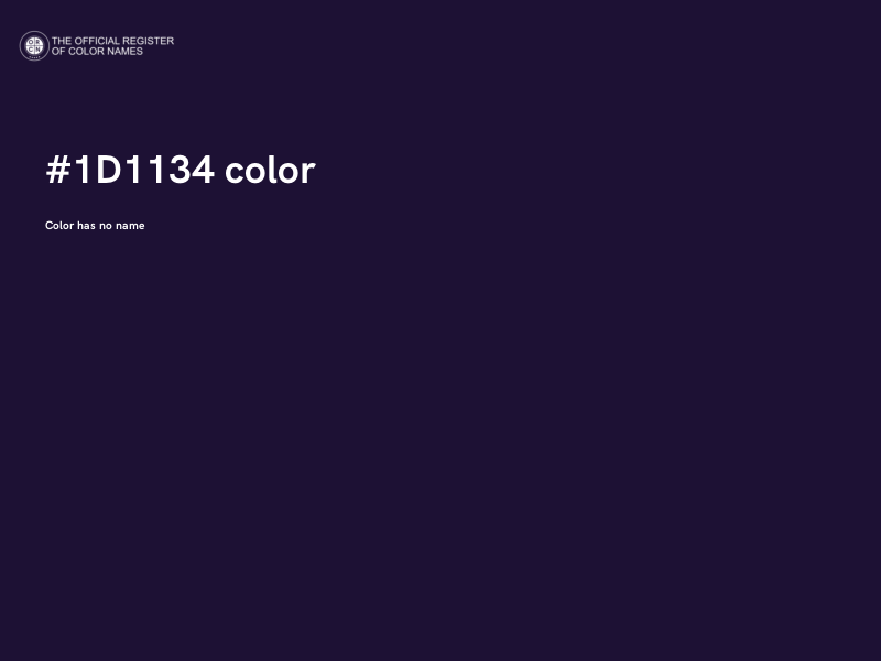 #1D1134 color image